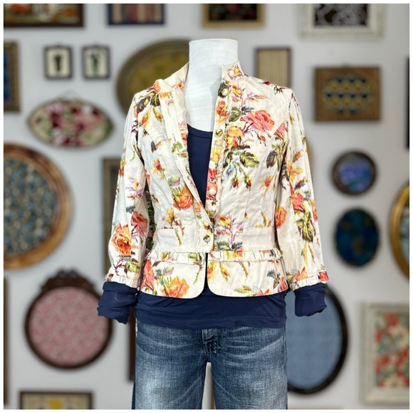 2005 Anthro “Tapestry Jacket” by Elevenses - Picture 5 of 15